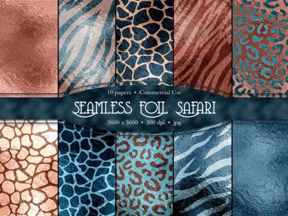 Download Seamless Animal Safari Papers - Animal Collection