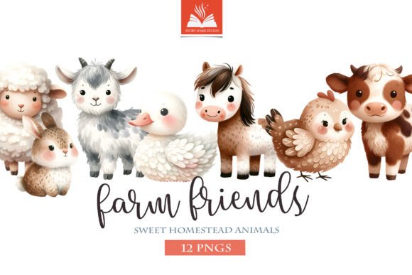 Download Farm Homestead Barn Animals Clipart - Animal Collection